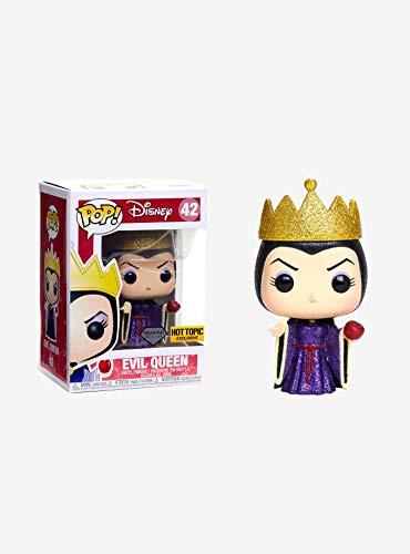 Funko Pop! Vinyl: Disney: Evil Queen Glitter - Snow White - Schneewittchen - Vinyl-Sammelfigur - Geschenkidee - Offizielle Handelswaren - Spielzeug Für Kinder und Erwachsene - Movies Fans
