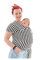 RYLOOBABY® Babytrage Tragetuch Baby Neugeboren - Babytrage Neugeborene ab Geburt - Baby Tragetuch Neugeborene, Kleinkinder - Babytrage ab Geburt - Babytragetücher