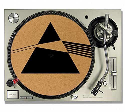 Dark Side of The Moon Rutschmatten/Plattenspieler aus Kork, Vinyl