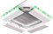 Deflector De Aire Acondicionado para Techo Aire Acondicionado Central, Evita El Soplado De Aire Directo, áNgulo Ajustable, Adecuado para 40-100cm, Acero PláStico (Pieza úNica) Yingpai
