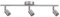 Paulmann 66745 Strahler Carolina 3-flammig max. 3x10W GU12 Nickel matt ohne Leuchtmittel
