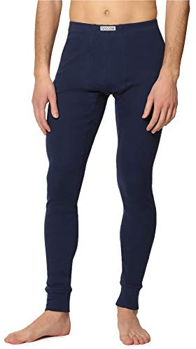 Timone Herren Lange Unterhose TI30-127 (Marineblau, XXXL)