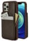 Vaultskin ETON ARMOUR Leather Wallet Case for iPhone 12 Pro, Sleek iPhone Holster with Cardholder, Durable Protection and Elegant Design (Brown, for iPhone 12/12 Pro)