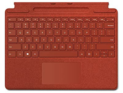 Microsoft Surface Pro 9, 8 or X - Signature Type cover - Red