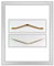 myposterframe Bilderrahmen 59,4 x 84,1 cm Juliet DIN A1 Weiß mit klarem Kunstglas (2mm)
