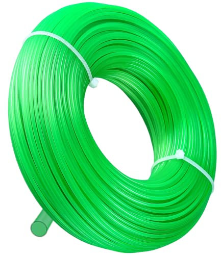 GARDENIX Ligne de Tonte Ligne de Coupe-Bordures 2,7 mm x 50 m Ligne de Coupe-Herbe Ronde Ligne en Nylon