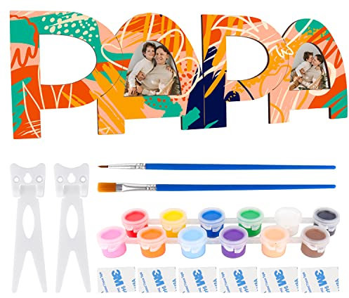 Rebundex Geschenke Für Papa Zum Geburtstag Bilderrahmen Holz Papa Geschenk Weihnachten GeschenkGeburtstag Vater Geschenke Weihnachten Für Vater Von Tochter Weihnachtsgeschenke