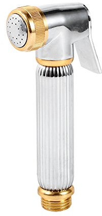 Akozon Pulvérisateur de Bidet Manuel, Bathroom Brass Hand Held Sprayer Toilet Spray Premium en Acier Inoxydable Shattaf - Tête pulvérisation Shower Head Nozzle Sprinkler