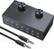 LiNKFOR 6 Ports Commutateur Audio Stéréo 6X1/1X6 Commutateur Audio Jack Audio Bi-Directionnel Switcher avec Contrôle du Volume avec 3,5mm Câble Audio pour Ordinateur Heaphone Téléphone