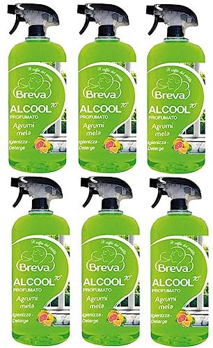Alcohol (spray) 70° Perfume cítricos – Manzana 750 ml (6)