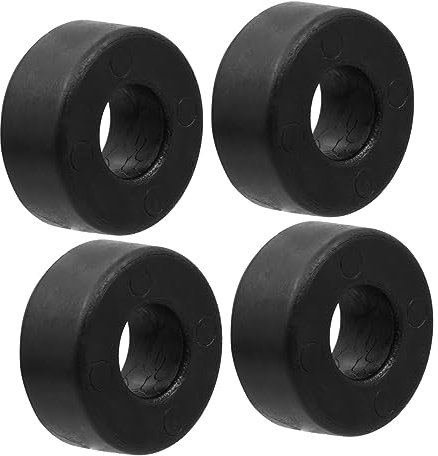 DOITOOL Zubehör Für Fitnessgeräte – 4er-Pack Gummipuffer Dichtungen Für Fitnessgeräte Blöcke Für Trainingsgeräte Stoßdämpfende Bodenpolster