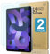 Actualizar Paquete de 2 protectores de pantalla de vidrio templado antiluz azul para iPad Pro Air 5/4, 10.9 pulgadas, protector de pantalla de vidrio templado con dureza 9H, sin burbujas,
