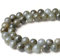 XIANNVXI 8mm Naturstein Labradorit Perlen zum Auffädeln mit Loch Runde Kristalle Edelsteine zum Auffädeln Perlen für Armbänder Ketten DIY Schmuck Basteln (ca. 47 Stück)