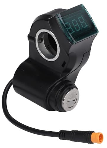 Electric Scooter Handle Switch Lock Screen, Voltage Readings, ABS Material, 2 Keys for Kugoo M5 with Waterproof Function