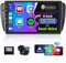 [2G+64G] Hikity Autoradio Navi Für Seat Ibiza 6J 2009-2013 Android 15 Wireless Carplay 9 Zoll Bildschirm Radio mit Android Auto GPS WiFi Rückfahrkamera FM RDS DSP SWC Bluetooth MIC