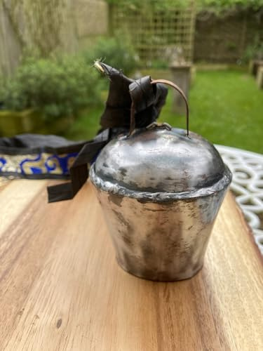 Große tibetische Yak-Glocke im Vintage-Stil