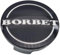 Borbet Nabendeckel 55mm / 56mm Felgendeckel 74404 Nabenkappe Schwarz Glanz Silber Original Center Cap (1)