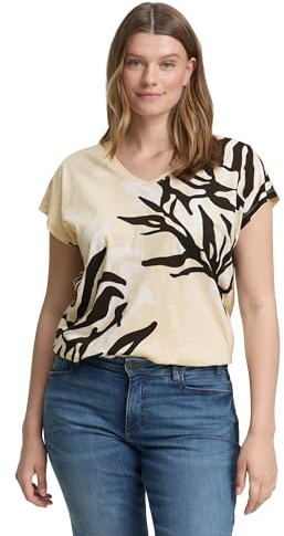 TOM TAILOR Damen Plus Size - T-Shirt mit Print