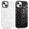 Yoedge 2 Pack Transparent Phone Case Compatible with iPhone 14 Plus 6.7,Ultrathin Soft TPU Silicone with Aesthetics Leopard Pattern,Shockproof Bumper Protector Matte Cover, for iPhone 14 Plus Girls