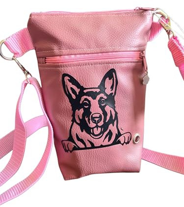 Gassi Tasche, Cross body tasche, Gürteltasche, Gassitasche, Bauchtasche, Hund, Leckerlietasche, Geschenkidee, Hundebesitzer, Kotbeutelhalter