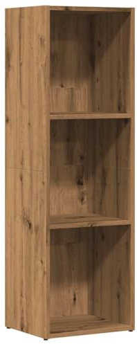 vidaXL Bücherregal Artisan-Eiche 36x30x114 cm Holzwerkstoff, Büroschrank, Bücherregal, Regal, Büroregal, Bücherregale, Regale, Aktenregal