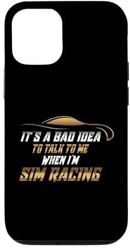 Hülle für iPhone 12/12 Pro Rennsimulator Sim Racing Cockpitsitz Sim Racer