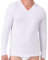 40° grados - Camiseta Térmica Caballero Manga Larga Cuello Pico - Color Negro - Talla M