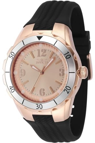 Invicta Angel 48854 Women's Watch - Quartz Movement - Stainless Steel with Rose Gold Dial - 38 mm