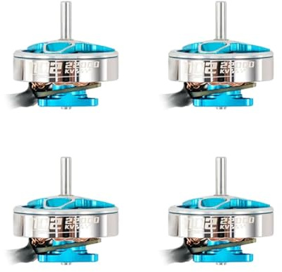 JANZU 4PCS 1102 Brushless Motor 22000KV 1S Drone Motor für 75mm -Drohnen für RC FPV BWhoop Racing Drone Cetus Pro