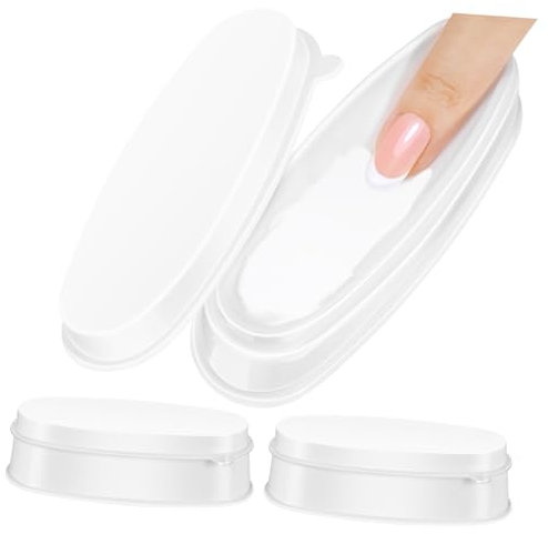 Didiseaon 3pcs French Style Nail Dipping Powder Boxes Dipping Powder Holder Manicure Accessories Nail Art Tool for Diy