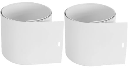 OUNONA 2piezas Lamas Verticales De PVC para Reparación De Persianas Repuesto para Estores Verticales De Ventanas Fácil Instalación y Compatibles Mayoría De Persianas De Ventana