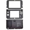 Narwhals - Juego de fundas de repuesto para 3DS LL, placas de carcasa delantera y trasera, panel de botones de bricolaje con cubierta de batería, no compatible con 3DS LL (negro)