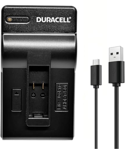 Duracell Chargeur avec USB c√¢ble pour GoPro Hero 5 et 6 Batterie