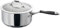 Stellar James Martin Stainless Steel 20cm 3.5L Saucepan with Vented Glass Lid, Induction Ready, Oven Safe, Dishwasher Safe