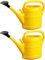 2X Gießkanne 10L GELB + 1x BILDMAGNET! Blumenkanne Kunststoff für groß & klein, Garten & Zimmerpflanzen Gießkannen Gieskanne Gieskannen Giesskanne 10 L Liter Watering Can Gieskannen10Liter