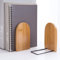 Buchstützen Bambus Buchständer 1 Paar Buchhalter Kreativität Buchaufsteller Büro Stehsammler Schule Bookrest Buchhalter für Bibliothek Studenten Kinder Gift Bücher Küche Kochbuch Zeitschriften