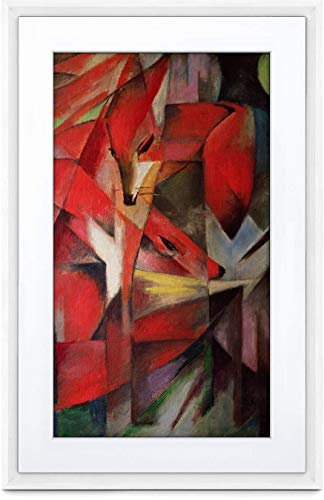Netgear MEURAL Canvas II MC321WL Smart Art Digitale HD-Leinwand 41 x 61 cm (Weißer Rahmen, 21.5 Zoll, Gemälde & Fotografien in naturgetreuen Details wiedergegeben, NFT Crypto Art, WLAN mit App)
