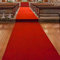 Floordirekt Gangläufer 200 x 1000 cm, Rot 400 - Hochzeitsläufer - Hochzeitsteppich - Premium Teppichläufer - Messeteppich - VIP Eventteppich - Schwer entflammbar