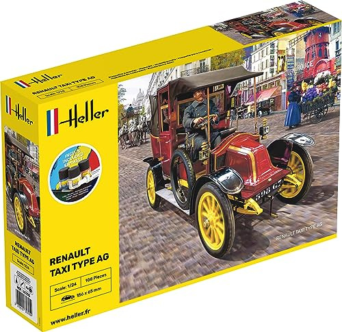 Heller Maquette Starter KIT Renault Taxi Type AG