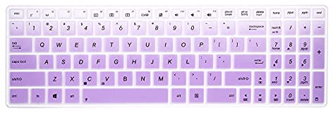 Silikon-Tastaturabdeckung für ASUS G501JW UX501 K501UX K501LX GL502VY/VM GL551JM/JW GL552VW/JX Q503UA Q524U Q552UB Q534UX F554LA F555LA F555UA F555UA 56UA R 556LA X550ZA X751LAV GL752VW GL702-Gradual