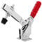 Hand Tool Toggle Latch Clamp 500lbs Holding Capacity Hold Down Toggle Clamps Quick Release Handle Vertical Type Toggle Clamp for Woodworking Machine Operations