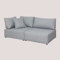 SKLUM Zweiteiliges modulares Ecksofa Kata
