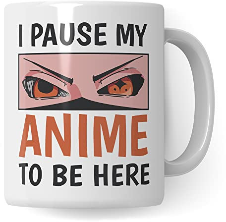 Anime Kaffeetasse, Japan Geschenk, Manga Kaffeebecher, Tasse Humor Witz Geschenkidee für Animefan, Manga Becher
