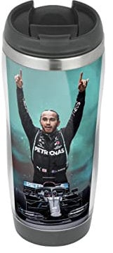 Profiles Lewis Hamilton Awesome #1 - Reisebecher, Thermo-Isolierbecher für heiße und kalte Getränke, Getränke