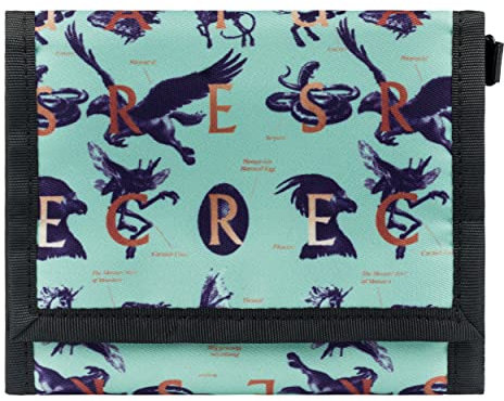 Geldbeutel Jungen Mädchen Geldbörse Kinder Kleines Portemonnaie Teenager Geldtasche Kinderportmonee (Harry Potter Fantastic Beasts)