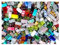 10 g Halb Tila Perlen 5x2.3x1.9 mm, 2-Loch, Mix, Japanische Glasperlen Miyuki (Half Tila Beads)