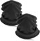 TAGVO 2er-Pack Winter Halswärmer, Doppellagiger Fleece-Schlauchschal, Weicher Elastischer Schal, Winddichter Ohrenwärmer zum Skifahren und Radfahren, Unisex-Sturmhaube für Outdoor-Sportarten