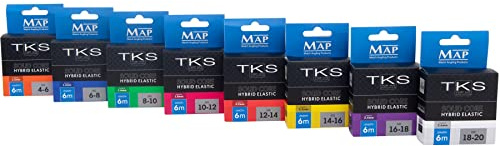 Advanced Angling Solutions Ltd Map TKS Solid Core Hybrid Elastic 6 Meter 4-6 (1.2mm)
