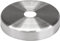 PRIOstahl Abdeckrosetten Rosetten Rundrosetten Rohrrosette Wandabschluss x 1 Stück Ø 45 mm mit Mittelbohrung Ø 12,4 mm Abdeckung für Handlaufhalter Rohre Rundrohre Rohrleitung aus Edelstahl V2A