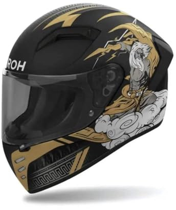 CASCO AIROH INTEGRALE CONNOR ZEUS MATT M